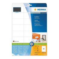 HERMA Etiketten Premium A4 weiß 70x37 mm Papier 240...
