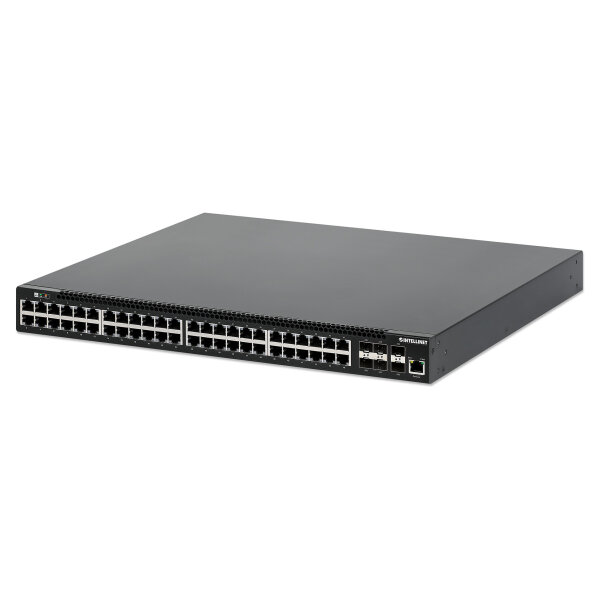 INTELLINET 54-P PoE+ Managed Switch 6x10GbE 850W