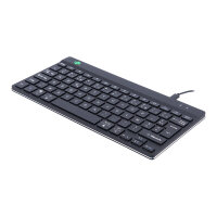R-Go Tastatur Compact Break FR-Layout verkabelt schwarz