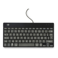 R-Go Tastatur Compact Break FR-Layout verkabelt schwarz