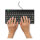 R-Go Tastatur Compact Break FR-Layout verkabelt schwarz