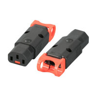 EFB Abzugsichere Kaltgerätebuchse IEC-Lock+ C13,...