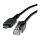 VALUE USB 3.2 Gen 2 Typ C zu Gigabit Ethernet Konverterkabel, schwarz, 1 m