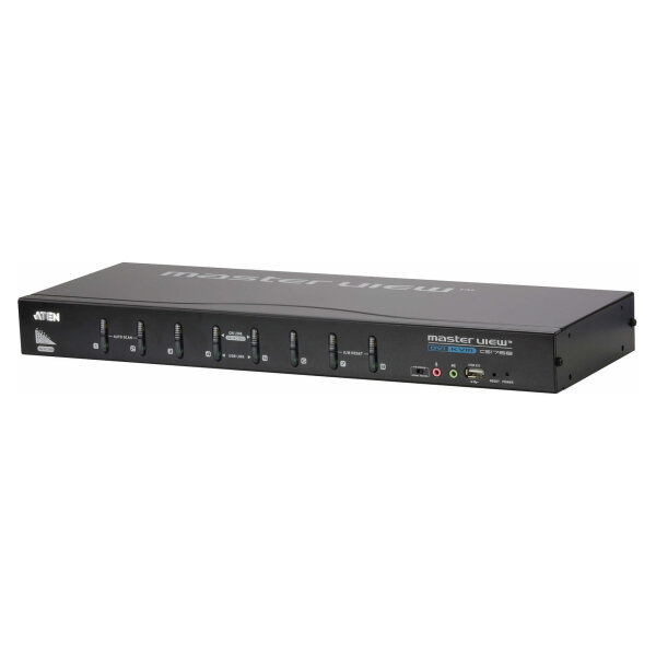 ATEN CS1768 KVM Switch DVI USB Audio 8 Ports