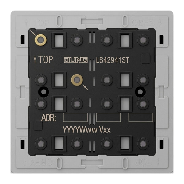 Jung LS 4294 1ST KNX Tastsensor-Modul Universal, 4fach, F40, Secure, Serie LS