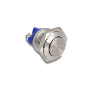 Drucktaster zum Einbau 16 mm 2 x Schraubklemme Taster hoch