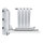 Montech Vertikales GPU Mounting Kit, PCIe 4.0 Riser-Kabel (wei, 20cm)