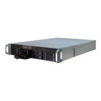 Inter-Tech 48.3cm IPC 2U-2408 2HE STORAGE