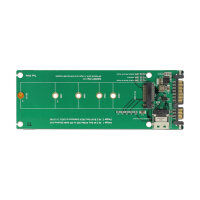 U.2 SFF-8654 oder SATA Konverter zu 1 x M.2 Key M Slot