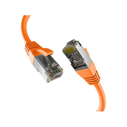 EFB RJ45 Patchkabel S/FTP PIMF Cat8.1 20.00m oragne
