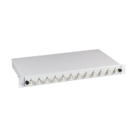 EFB Spleibox gr ausziehbar LC OS2 24xDuplex-Kupplung