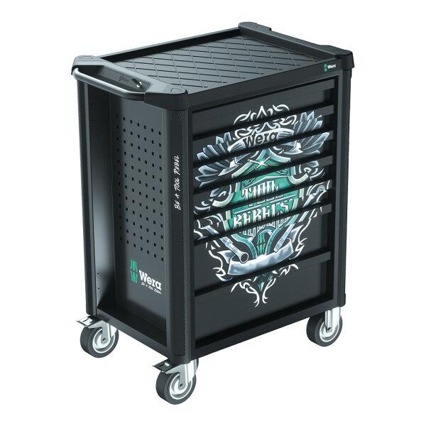 Wera 9700 Tool Rebel Werkstattwagen 1 (Speditionsversand)