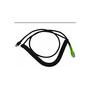 Zebra Stromkabel USB 3.66 m gewickelt Black