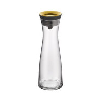 WMF 0617706590 Basic Wasserkaraffe aus Glas, 1 Liter, gold