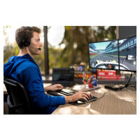 MMZ Kensington Headset Hi-Fi mit Mikrofon. USB-A 1.80m Kabel.sw