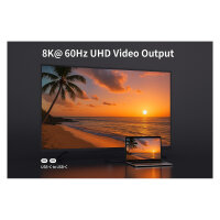 Equip Kabel USB-C3.2->C AOC 8K PD60W St/St 10.00m schwarz