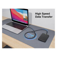 Equip Kabel USB-C3.2->C AOC 8K PD60W St/St 10.00m schwarz
