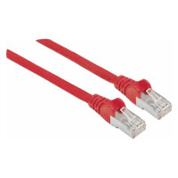 Patchkabel Cat6a-Stecker/Cat7-Rohkabel 2m rot