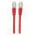Patchkabel Cat6a-Stecker/Cat7-Rohkabel 2m rot