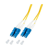 EFB Duplex Patchkabel LC-LC OS2 G652D 10m LSZH 1,2mm gelb