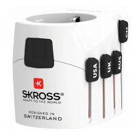 Skross PRO Reiseadapter, Weltweit
