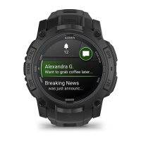 Garmin INSTINCT 3 TACTICAL Amoled schwarz 50mm Multisport Smartwatch