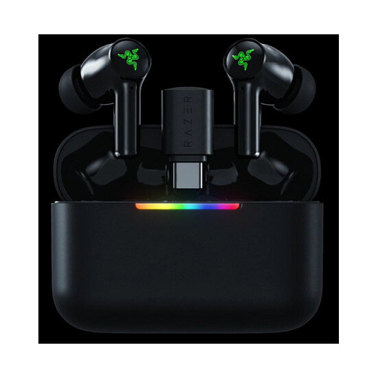 RAZER Hammerhead V3 HyperSpeed Schwarz In-Ear-Headsets/ Kopfhörer, ANC, Ladecase, Bluetooth 6.0, 2.4 Ghz Dongle, THX Spatial Audio
