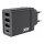 Verbatim Ladegert 30W, 1x USB-C , 3x USB-A (schwarz, PD 3.0, QC 3.0)