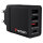 Verbatim Ladegert 30W, 1x USB-C , 3x USB-A (schwarz, PD 3.0, QC 3.0)