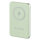 Verbatim Wireless Powerbank Charge n Go 10.000mAh (hellgrn, Qi, PD 3.0, Quick Charge 3.0)