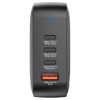 Verbatim Mini GaN Ladegert 165W 4 Port US/EU/UK ADP