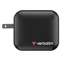 Verbatim Mini-GaN-Ladegerät 100W 3 Anschluss