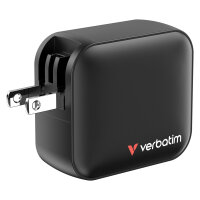 Verbatim Mini-GaN-Ladegerät 100W 3 Anschluss
