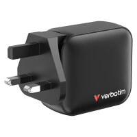Verbatim Mini-GaN-Ladegerät 100W 3 Anschluss