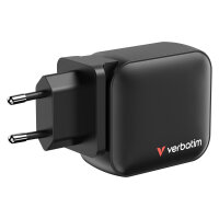 Verbatim Mini-GaN-Ladegerät 100W 3 Anschluss
