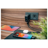 Verbatim Mini GaN Charger 140W with Display