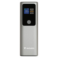 Verbatim Charge n Go Powerbank 27.000 mAh metall-grau