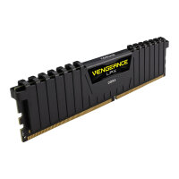 8GB CORSAIR VENGEANCE LPX PC4-19200 (2400 MHZ) DIMM MEMORY STRIP (BLACK)