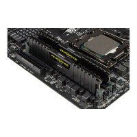 8GB CORSAIR VENGEANCE LPX PC4-19200 (2400 MHZ) DIMM MEMORY STRIP (BLACK)