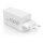HAMA Schnellladegert GaN, 2x USB-C PD, 1x USB-A QC 65W Wei