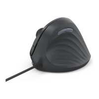 HAMA ergonomische Vertikalmaus,ECM-500R,mit Kabel,7 T,Schwar