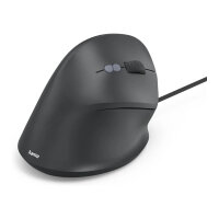 HAMA ergonomische Vertikalmaus,ECM-500R,mit Kabel,7 T,Schwar