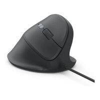 HAMA ergonomische Vertikalmaus,ECM-500R,mit Kabel,7 T,Schwar
