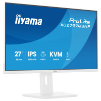 68,5cm/27" (2560x1440) iiyama ProLite XB2797QSNP-W1 16:9 QHD IPS 1ms 75Hz HDMI DisplayPort USB-C VESA Speaker White