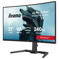 68,6cm/27" (1920x1080) iiyama G-Master GCB2784HSU-B1 16:9 FHD VA 0,7ms 240Hz HDMI DisplayPort USB VESA Speaker HDR Black