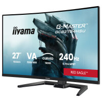 68,6cm/27" (1920x1080) iiyama G-Master GCB2784HSU-B1 16:9 FHD VA 0,7ms 240Hz HDMI DisplayPort USB VESA Speaker HDR Black