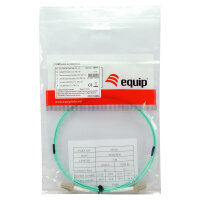 Equip Patchkabel LC->LC 1.50m Multimode Duplex OM3 türkis