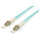 Equip Patchkabel LC->LC 1.50m Multimode Duplex OM3 türkis