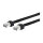 METZ CONNECT Patchkabel 6kV Flex500 Outdoor schwarz 5m
