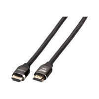 EFB Ultra HighSpeed HDMI Kabel with Ethernet 8K60Hz A-A St-St Premium Aluminium Stecker 2m schwarz